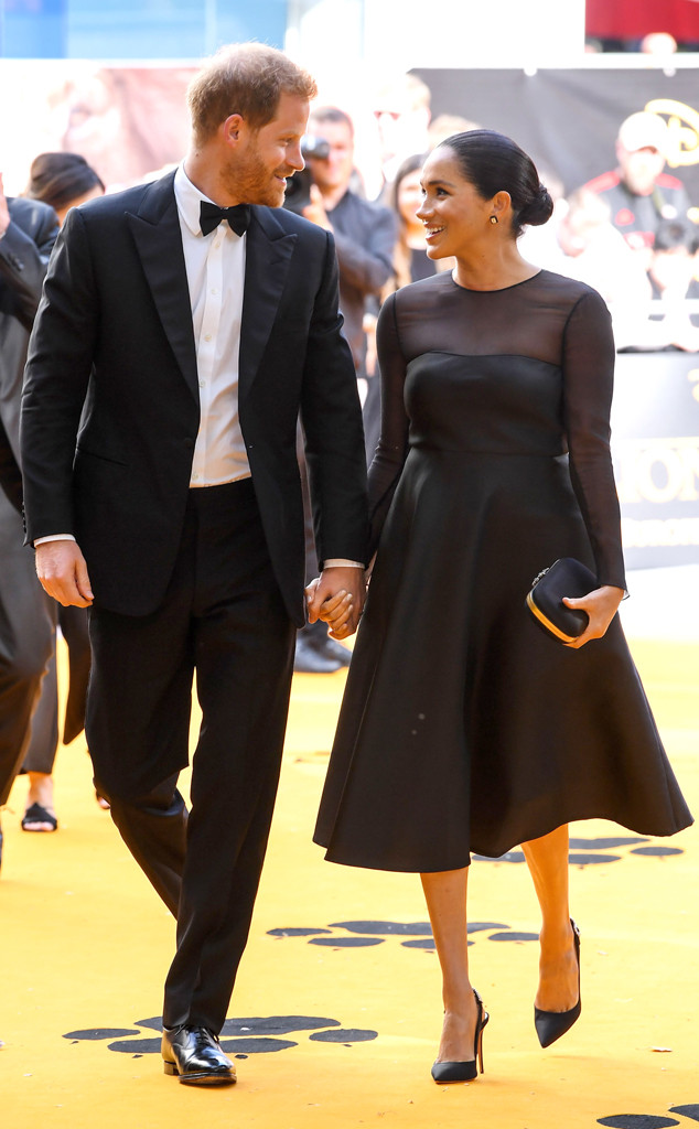 The Lion King London Premiere, Prince Harry, Meghan Markle, Duchess of Sussex